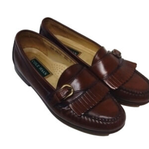Cole haan mens 8.5 D kilt fringe loafers